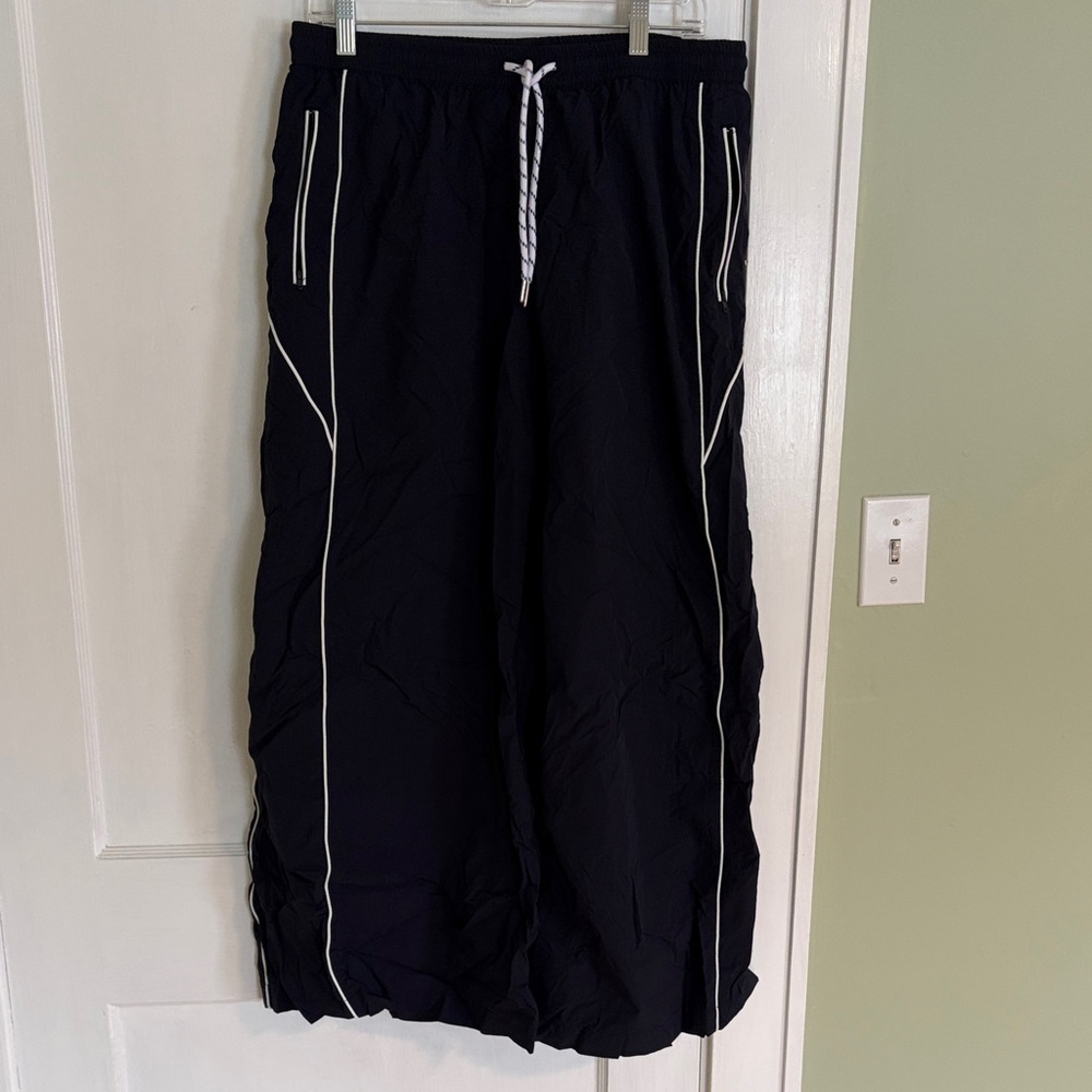 Cali 1850 wide leg track pants, L